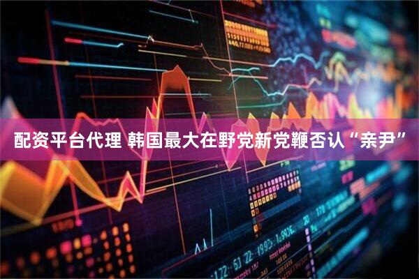 配资平台代理 韩国最大在野党新党鞭否认“亲尹”